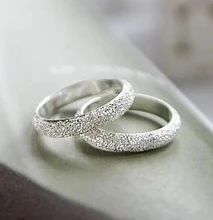 R179 Latest Fashion Fortunately Life Is Simple Frosted Ring Convention Jewelry Factory Direct Diameter 1.5-1.6CM 1pcs