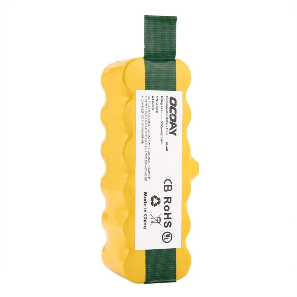 

14.4V Ni-MH Vacuum Cleaner Rechargeable Battery Pack Suitable for Irobot Roomba Vacuum Cleaner Parts