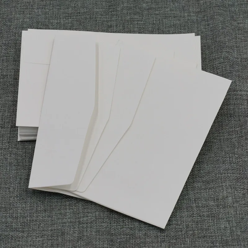 10 шт белый 195*135 мм бумажный бизнес-конверт, подарочные карты, конверты для свадьбы, дня рождения, вечеринки, пригласительные украшения, конверт