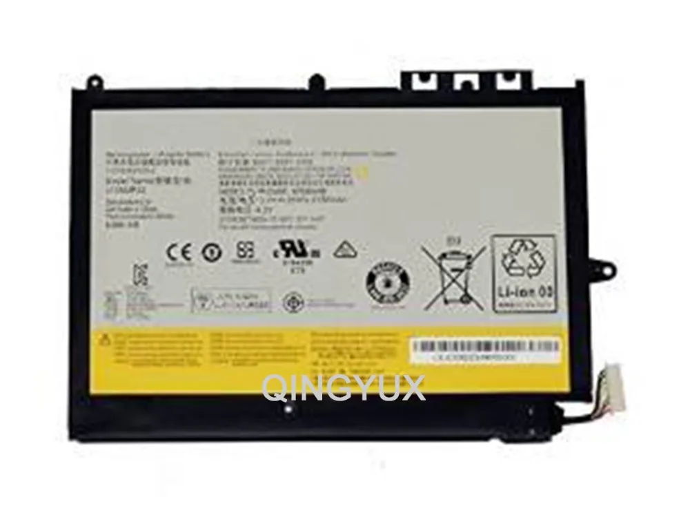 

QINGYUX New L13M2P22 Laptop Battery 3.7V 25Wh Compatible with Lenovo MIIX2 10 L13N2P21 1ICP4/83/103-2