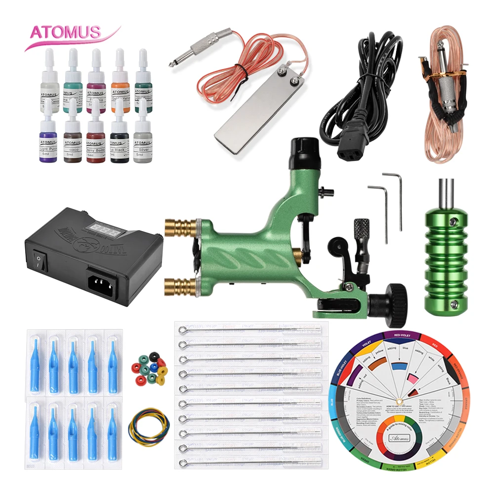 

Tattoo Machines Rotary Professional Tattoo Liner Shader Starters Kit Rotary Machine And Set Complete Professional Starter Kits
