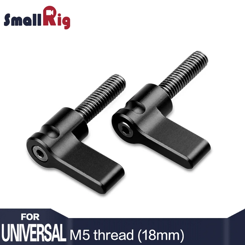 SmallRig черная трещотка Wingnut с резьбой M5 18 мм упаковка из двух- 1837