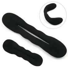 6 шт. пончик производитель конский хвост булочка Твистер Галстук губка сильный держатель волос инструмент для укладки(3 больших и 3 маленьких