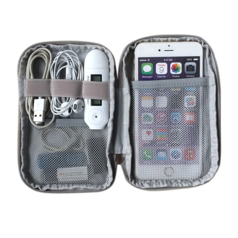 Travel Digital Storage Bag Portable USB Gadget Organizer