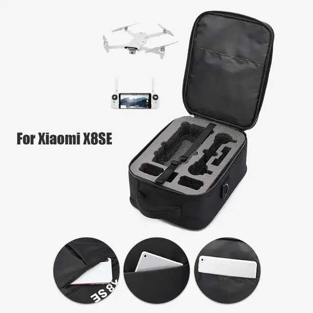 Best Offers Hard Shell Backpack for Xiaomi X8SE Drone Bag Nylon Grey Shoulder Bag Storage Case for X8SE Mi Drone Carrying Bag waterproof Best Offers Hard Shell Backpack for Xiaomi X8SE Drone Bag Nylon Grey Shoulder Bag Storage Case for X8SE Mi Drone Carrying Bag waterproof