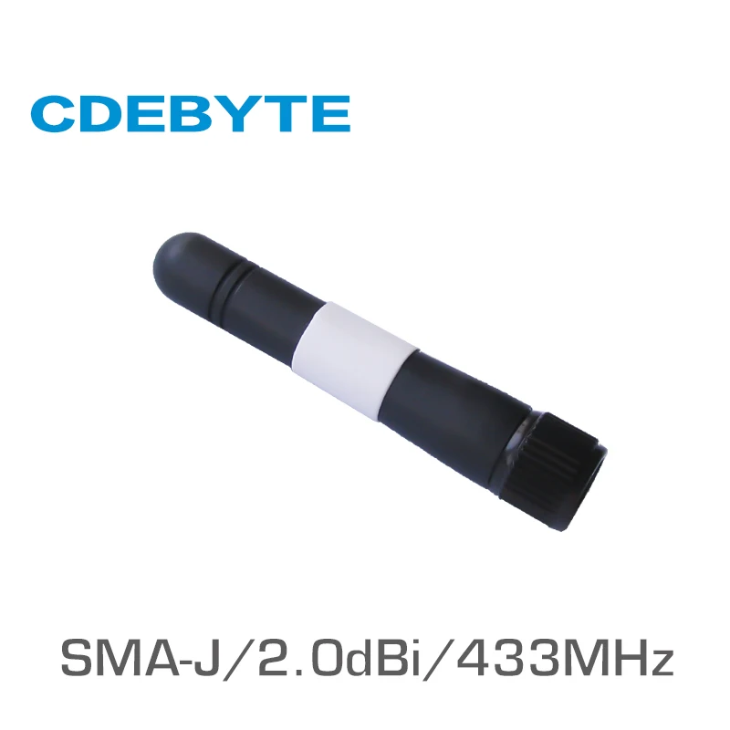 TX433-JZ-5 433 МГц SMA-J интерфейс 50 Ом Сопротивление менее 1 5 SWR 2.0dBi усиление
