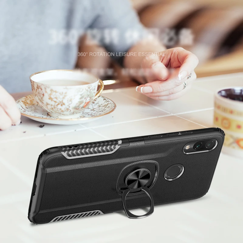Чехол для телефона OUDINI с кольцом на палец xiaomi redmi note 7 5 6 pro 4x4 Mi 8 8se 6x A2 mix 2s Pocophone