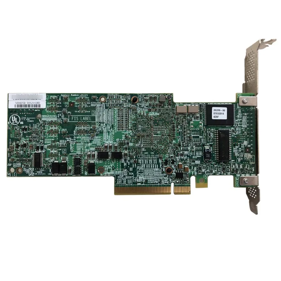 Eastforfuy SAS ERA2108-8i 8 портов 512 МБ кэш SFF8087 6 ГБ RAID0.1.5.6 PCI-E 2,0X8 карта контроллера