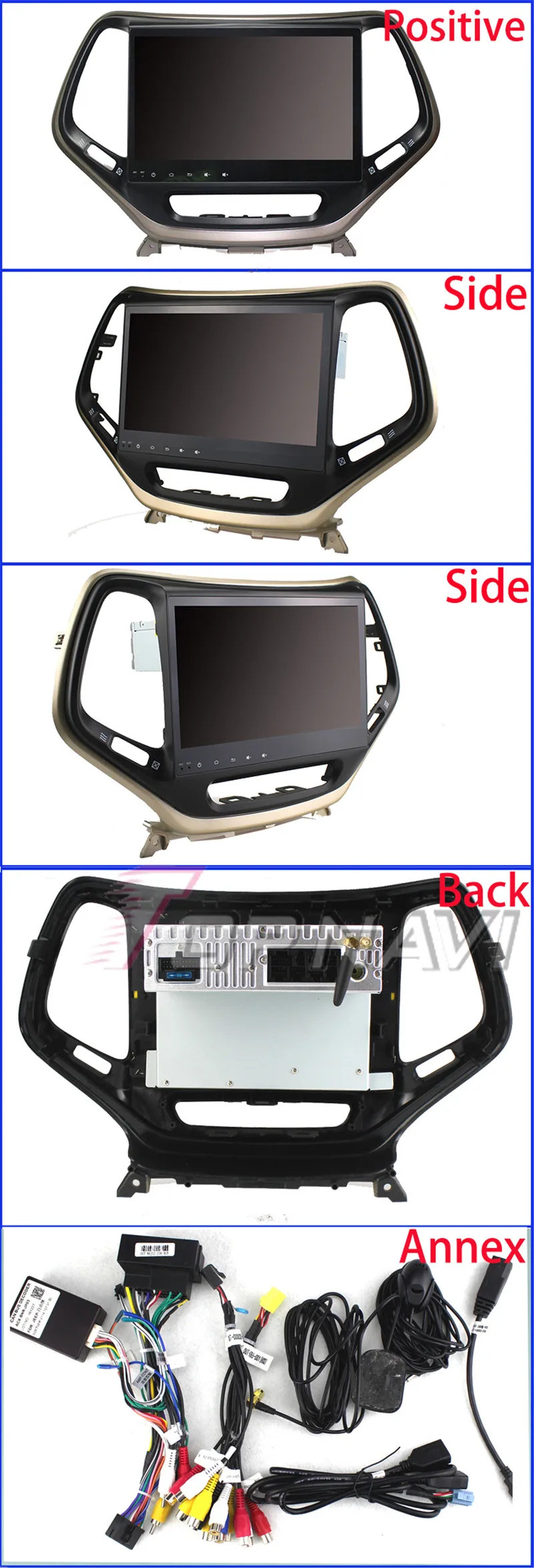 magnitol 2 din For Jeep Cherokee 2016