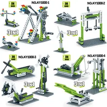 Inventor Technic Building Blocks Sets Early Education Learning DIY Bricks Creator Educational Toys for Children