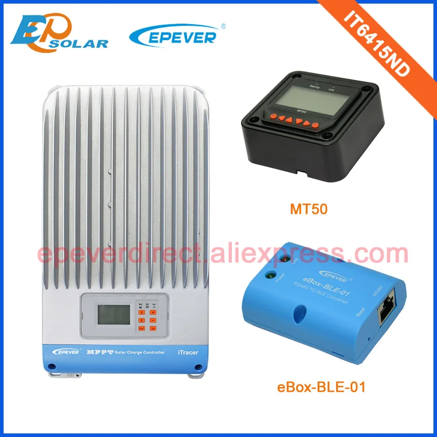 

60amp 60A itracer controller solar panels Battery Charge Controller bluetooth function MT50 remote meter IT6415ND