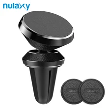 Nulaxy Универсальный автомобильный держатель Магнитный multi-угол Air Vent держатель телефона сотовый телефон стенд Автомобильный Колыбели для IPhone X 8 смартфон