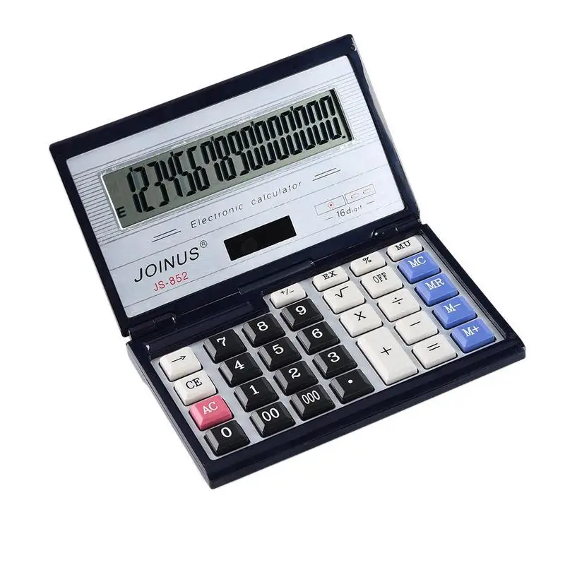 16 أرقام للطي صدفي الطاقة الشمسية حاسبة مع زر الخليوي اللوازم المدرسية مكتب اكسسوارات للطلاب الكبار 16 أرقام للطي صدفي الطاقة الشمسية حاسبة مع زر الخليوي اللوازم المدرسية مكتب اكسسوارات للطلاب الكبار