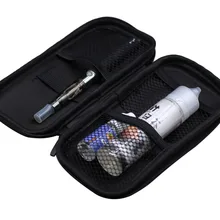 Черная молния Жесткий чехол сумка для хранения для электронная сигарета Vape электронная сигарета сигареты Наборы