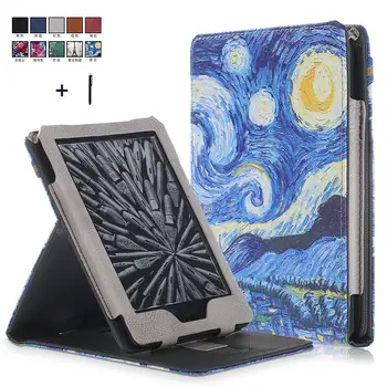 

Universal Case For Amazon All New Kindle 2019 Front Support Flip Leather For Kindle 10th Generation Stand Cover+Stylus