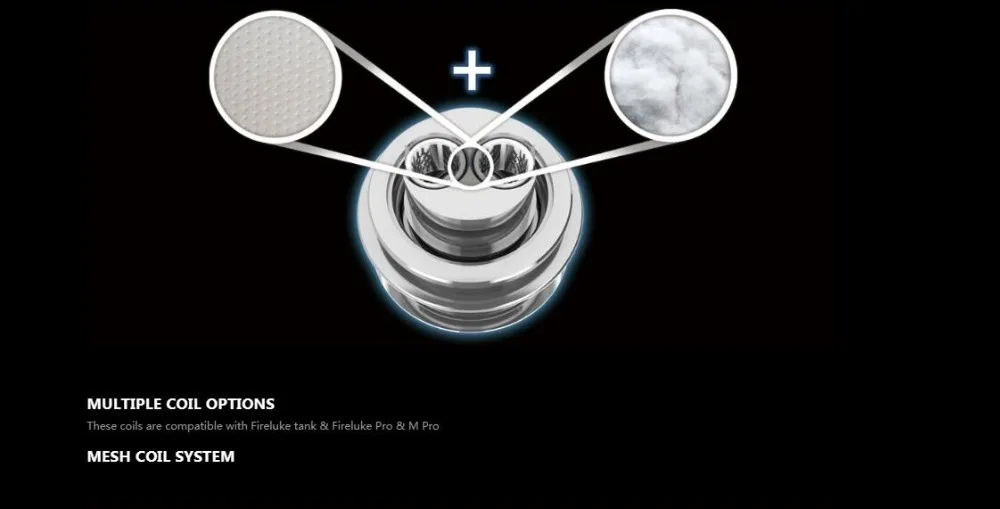 FreeMax Fireluke Mesh Coil Hea-2