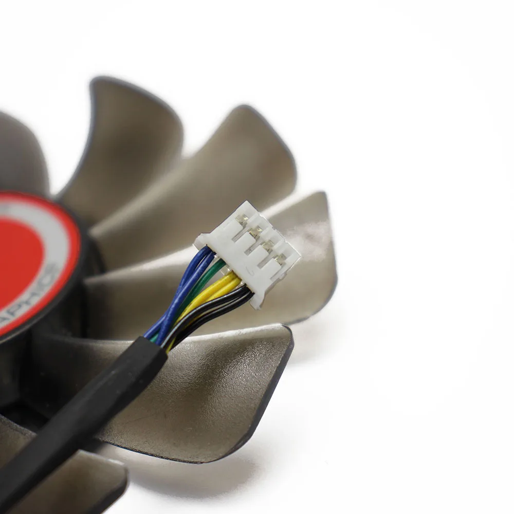 Охлаждающий вентилятор для графического процессора XFX RX580 2 шт./компл. 95 мм замены