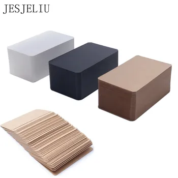 

100 sheets Cute Black White Kraft Paper Memo Pad Note Pads Card Creative Stationery school office supplies gifts