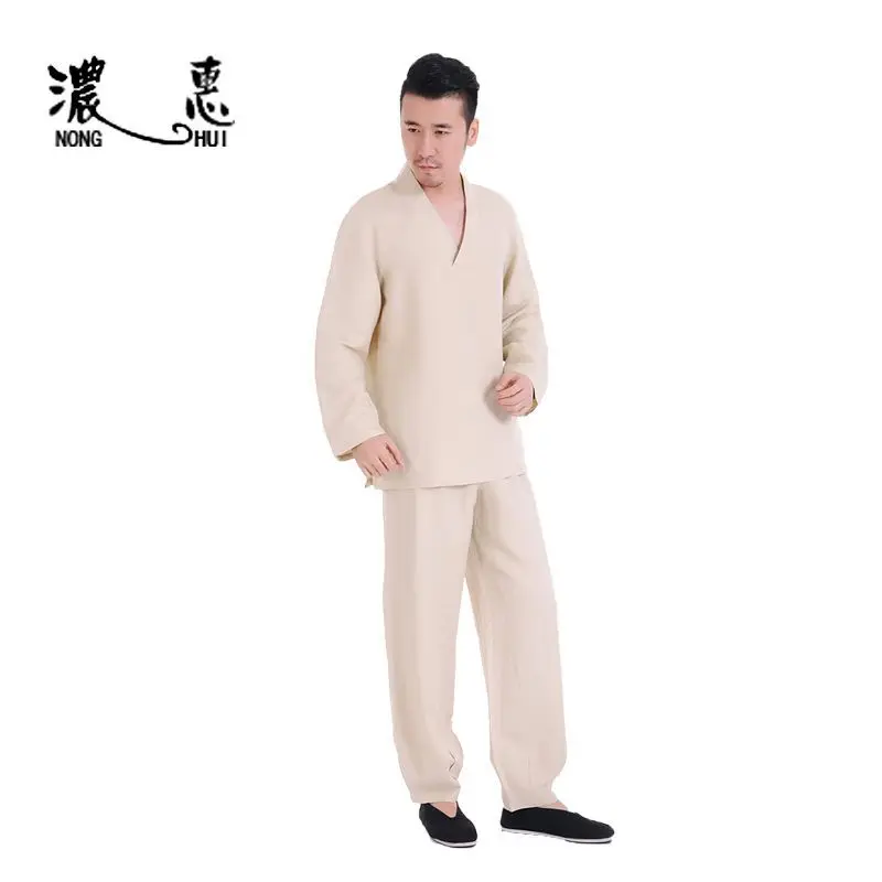 Высококачественная льняная форма для Тай Чи женский костюм кунг фу wudang taiji наборы