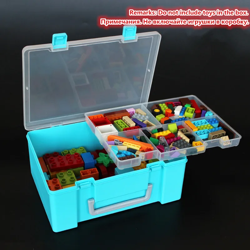

Case educational training AIDS cases of toy blocks classification box storage box hardware and electronic components
