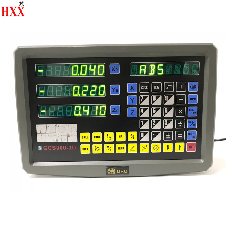 

High Precision Instruments Dro Digital Readout VM600-3 Display for Lathe/Mill Machines with One Piece