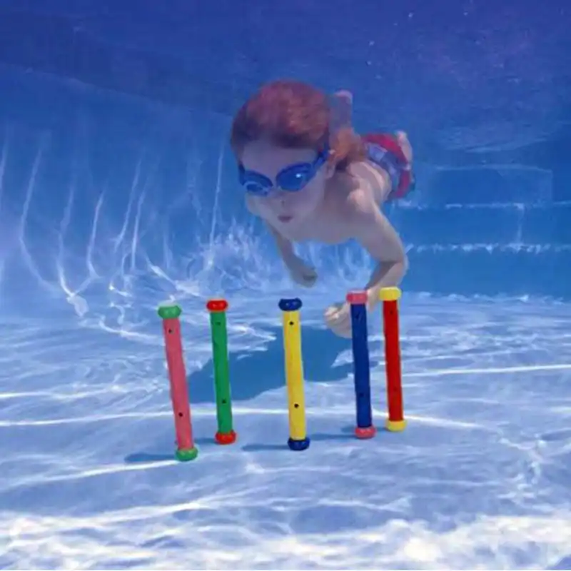 kids diving sticks