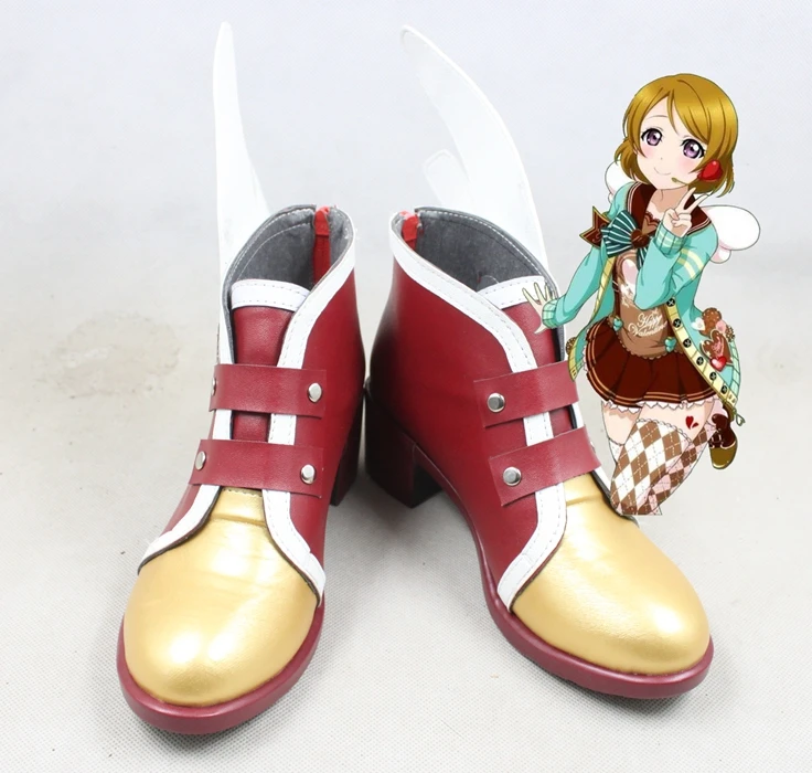 LoveLive! Сонода UMI Косплей Обувь Сапоги и ботинки для девочек индивидуальный заказ