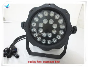 

8pcs/lot IP65 Lyre LED Par Light 24x10w Waterproof Par Can RGBW 4IN1 Quad Color American Outdoor Stage DJ Light Par