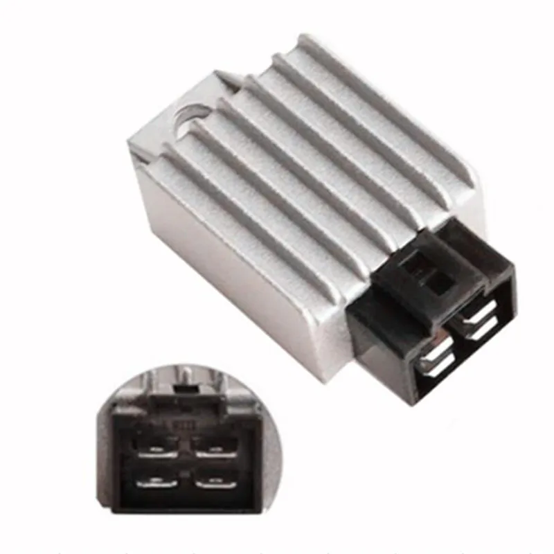 

4Pin Motorcycle Voltage Regulator Rectifier fit for Buggie with GY6 50cc 125cc 150cc Moped Scooter