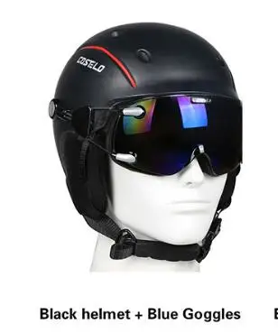 Распродажа Costelo Airwolf скейтборд горнолыжный шлем сноуборд лыжные очки интегрального под давлением Сверхлегкий дышащая горнолыжный шлем - Цвет: Бургундия