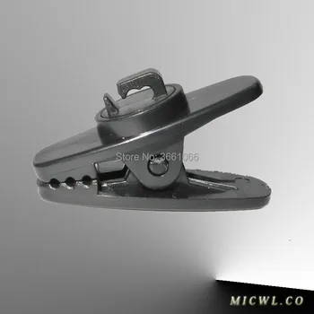 

3 Piece Spare Replaceable Metal Tie clip Mic clips Lavalier Lapel Microphones for Sennheiser ME2(6-7mm) and 10-12mm and Other