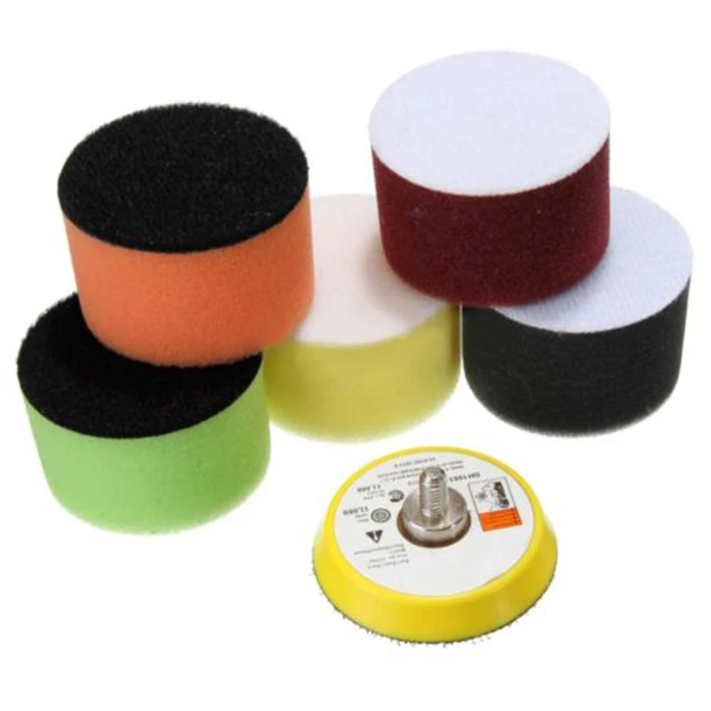 Buy 16Pcs 2 inch 50mm Polishing Buffing Pad Flat For