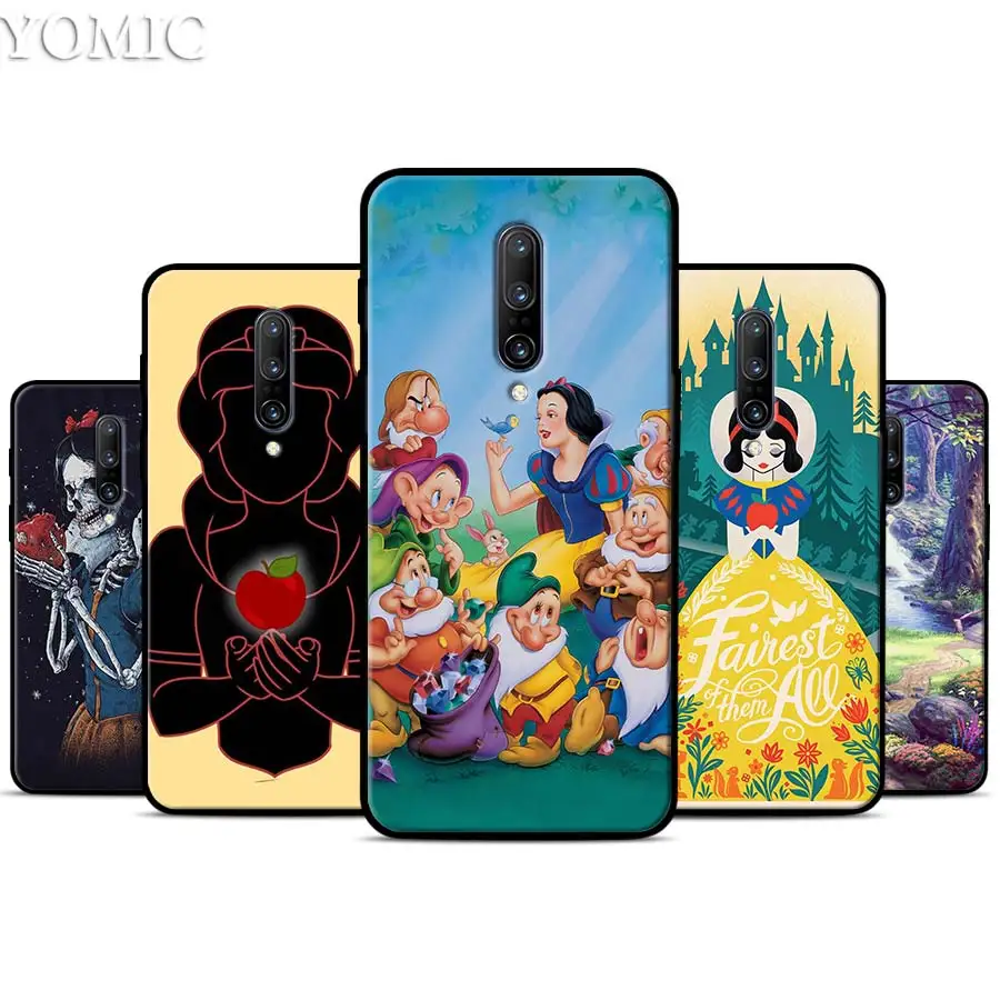 Snow White Silicone Case for font b Oneplus b font font b 7 b font 7Pro