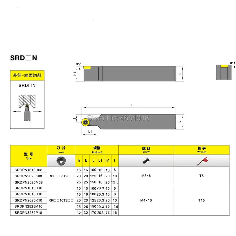 ЧПУ Токарный Инструмент SRDPN12121H10T3 SRDPN1616H08T2 2020K08T2 1616H10T3 2020K08T2 2525M10T3 SRDPN2525M12 SRDPN3232P12 2020K12