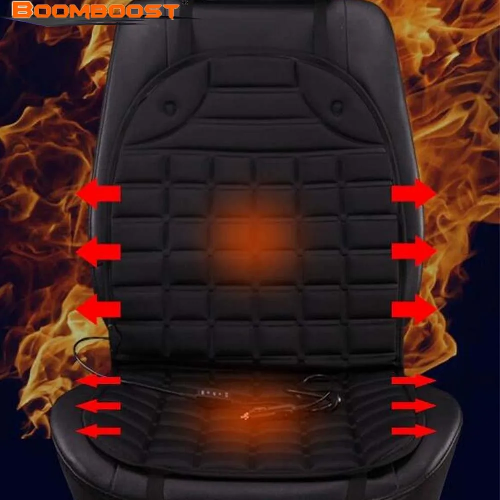 Car Heated Seat Cushion Hot Cover Auto Heater Warmer Pad winter Car