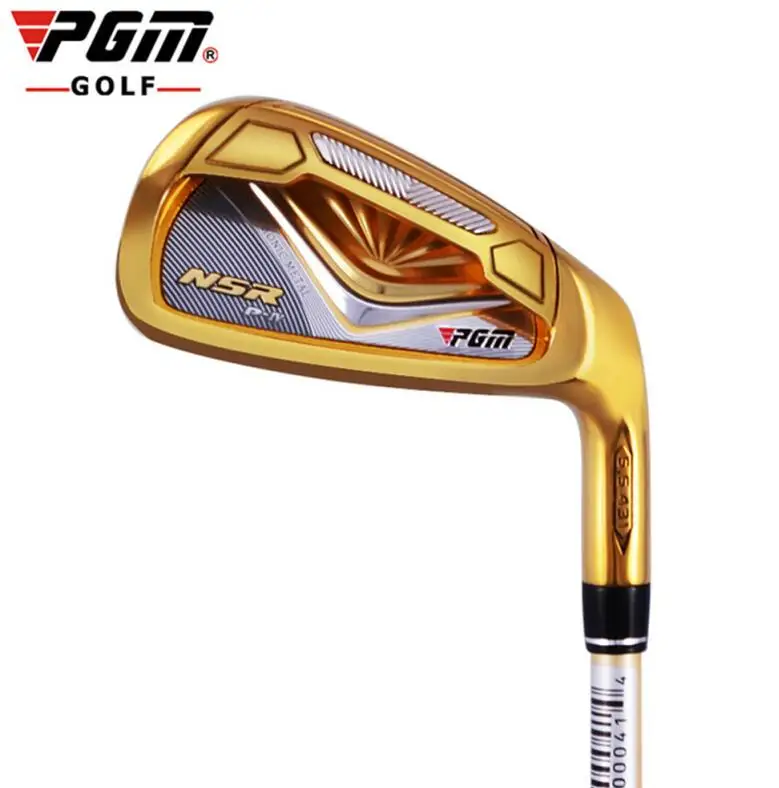 CRESTGOLF 7# утюги для гольфа с правой рукой гольф-клуб для мужчин и женщин - Цвет: gold