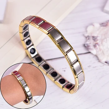 

Tourmaline Energy Balance Bracelet Tourmaline Bracelet Health Care Jewelry For Men Women Germanium Bracelets & Bangle Slimming