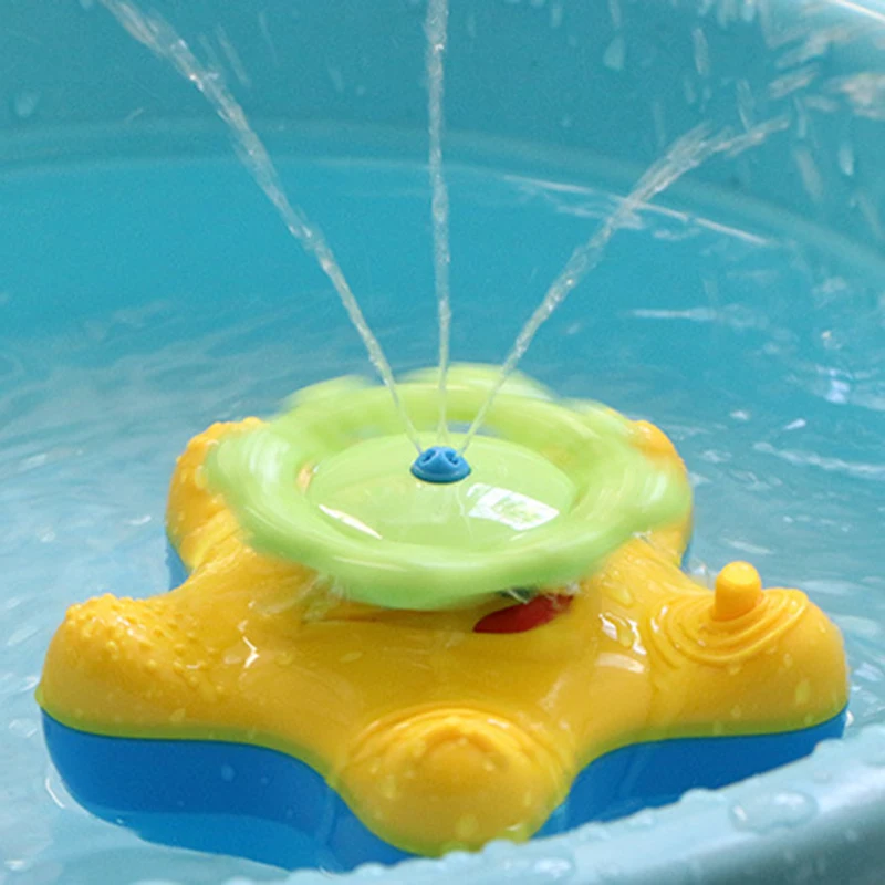 1 шт. детские игрушки для ванной воды Squirter всплеск спрей Starfish повернуть