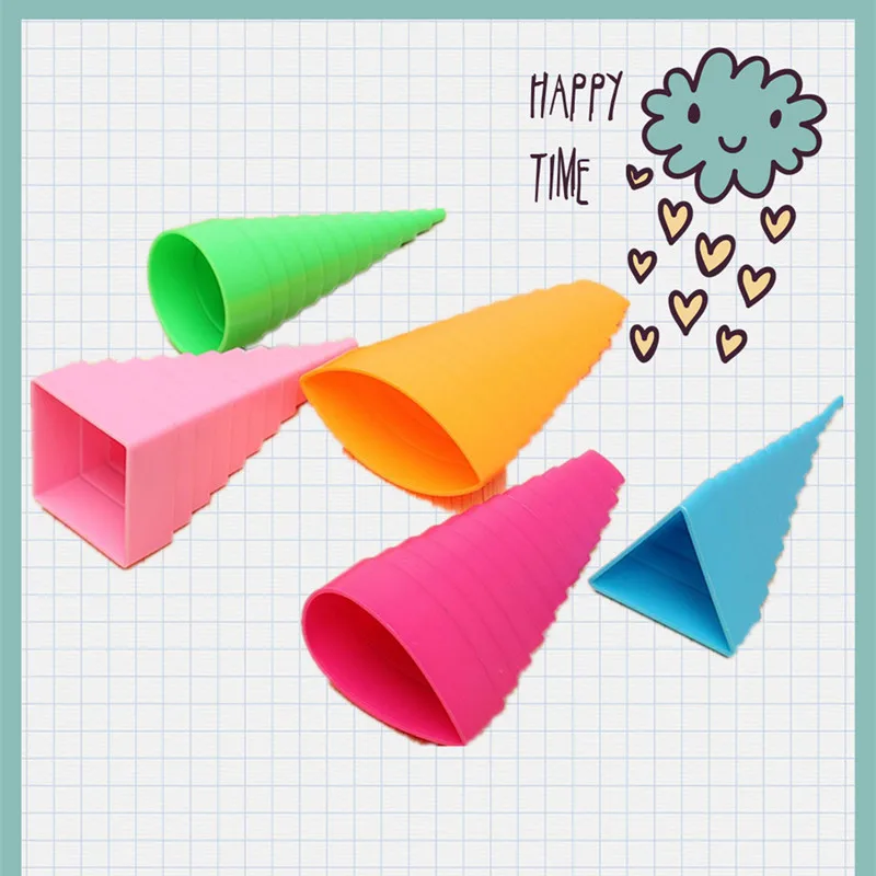 

5 PC DIY Quilling Paper TOWER Crafts Tool triangle wave Square Round Quilling Border Buddy DECORATIVE Paper Craft Random Color