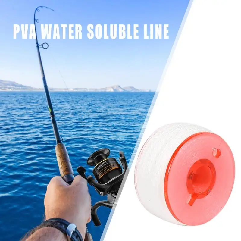 

1 pc PVA Fishing String Bait Carp Water Soluble Thread Bait Lines 20m Environmentally Outdoor Fishing Tackle Accessory 2019