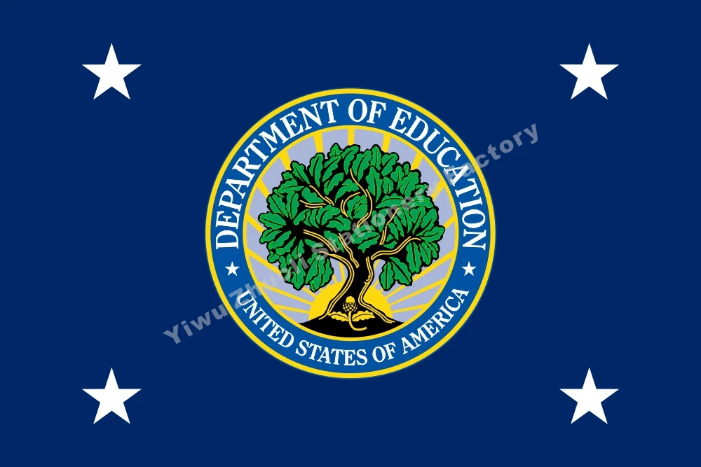 Buy US Secretary of Education Flag 3ft X 5ft Polyester Banner Flying 150* 90cm