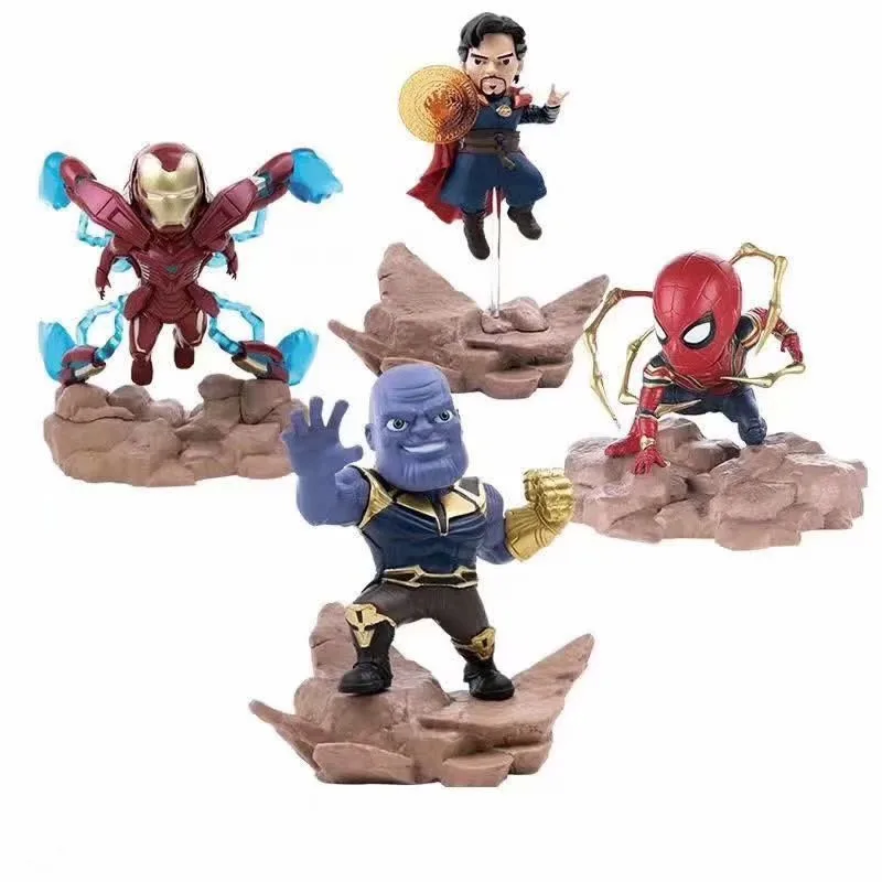 Avengers 4 Endgame Infinity War Thanos Iron Man SpiderMan Doctor Strange Spider Man Action Figure Toy Avengers 4 Endgame Infinity War Thanos Iron Man SpiderMan Doctor Strange Spider Man Action Figure Toy