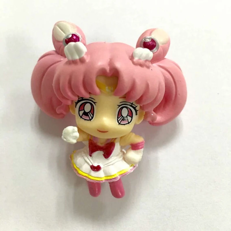 1pcs Anime Sailor Moon Mini Figure Toys Kawaii Tsukino Usagi Mamoru Mizuno Ami PVC Action Figures Collection Model Toy|figure toy|model toyanime