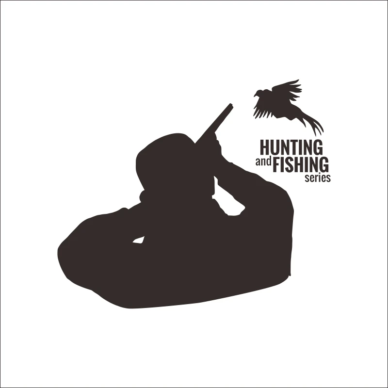 DCTAL Автомобильная охотничья наклейка interesante Hunter Caza codorniz автомобильные наклейки