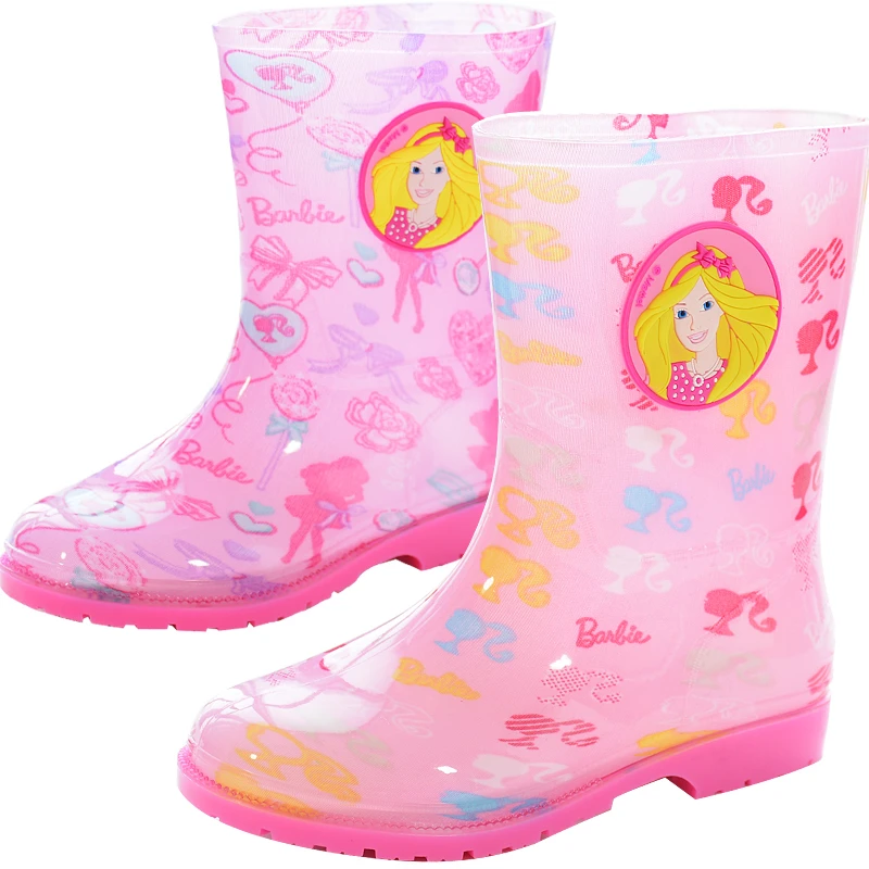 

Children 's Shoes Cartoon Princess Girls Rain Boots Non-slip Baby Summer Cute Fashion Wellies Rain Boots Kids Rubber Overshoes