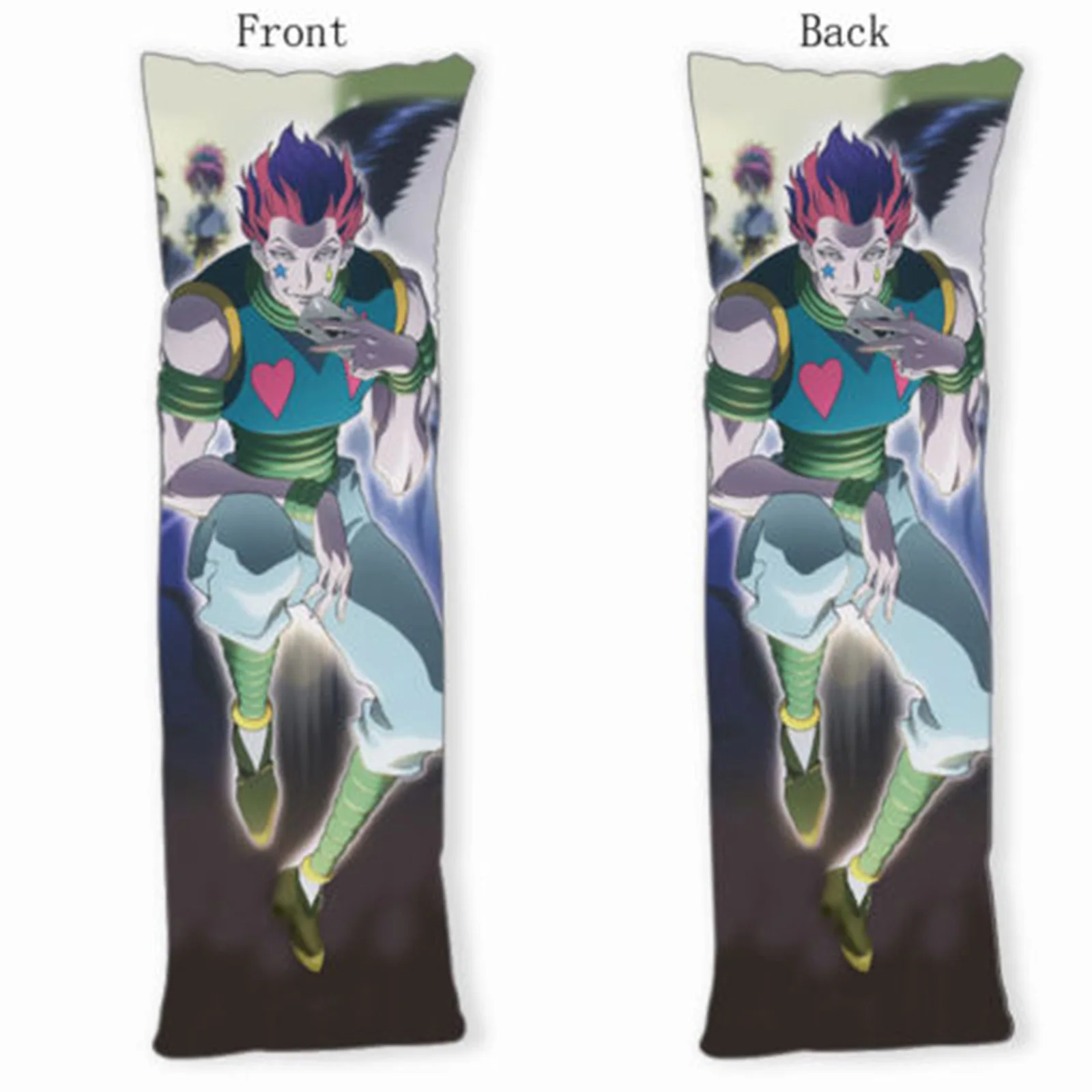 Аниме Hunter X Hunter Hisoka Dakimakura тела подушку Чехол 2-сторонняя 150x50 см