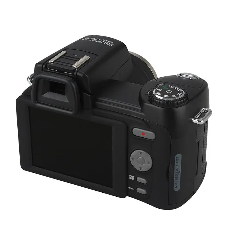 POLO D7200 цифровая камера 33MP с автофокусом профессиональная SLR HD видеокамера 24X+ телеобъектив широкоугольный объектив СВЕТОДИОДНЫЙ заполняющий светильник