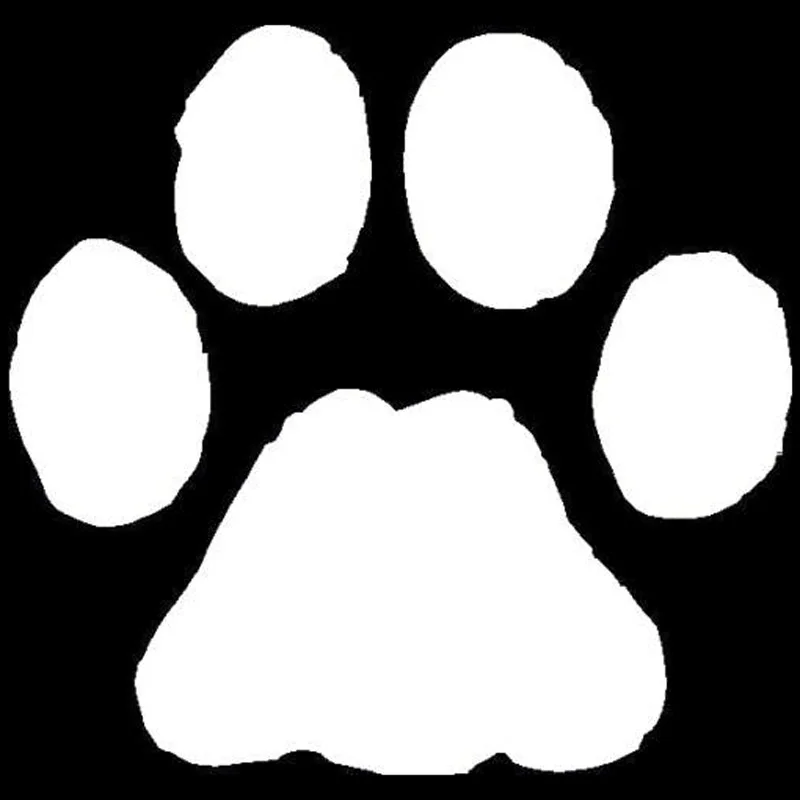 paw print window decals for cars paw print window decals for cars