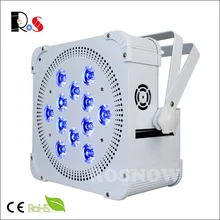 8 шт./лот& Free XLR передатчик 12x18 Вт высокой мощности DMX беспроводной DMX и ИК-пульт дистанционного управления с питание от аккумулятора LED Slim торшер