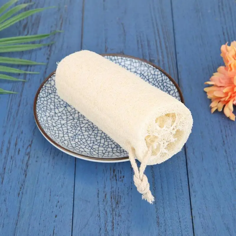 Natural Loofah Dishes Cleaner Brush Bathing Body Shower Plant Luffa Scrubber Kitchen Washing Tools Household Merchandises